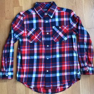 Chaps long sleeve flannel shirt